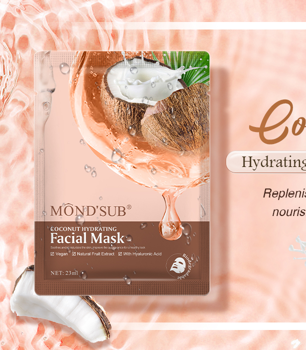 可降解面膜椰子主圖-英文