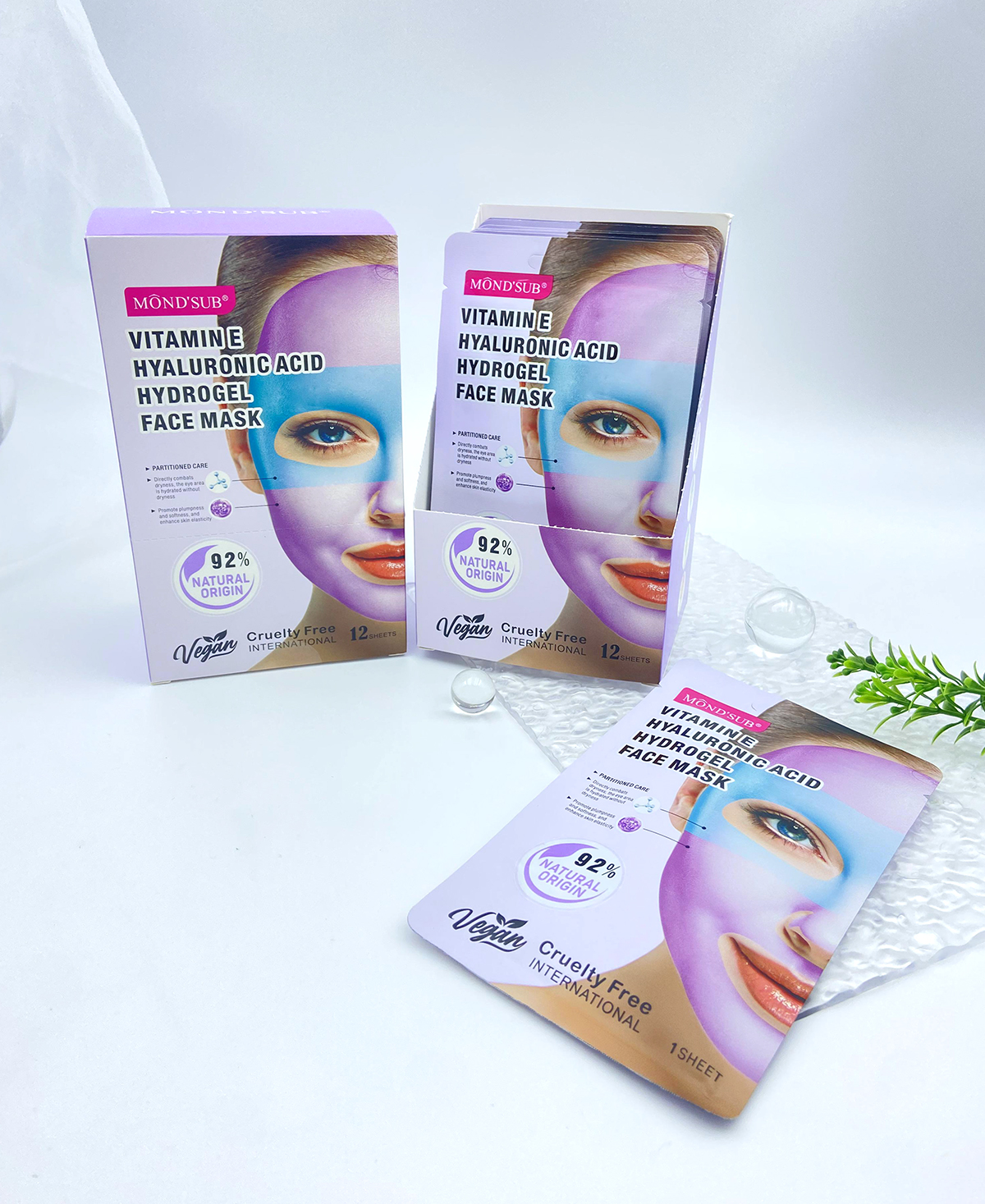 旭妝雙色水凝膠面膜系列